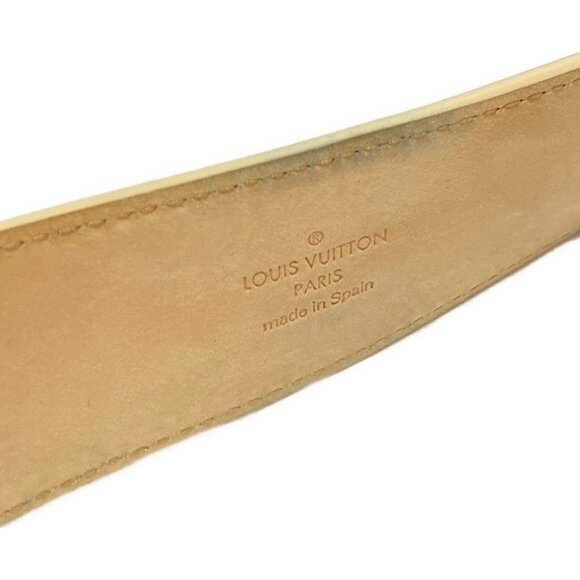 LOUIS VUITTON Santuur Initial Damier Azur Damier Belt bran-406-090625 - Picture 9 of 9